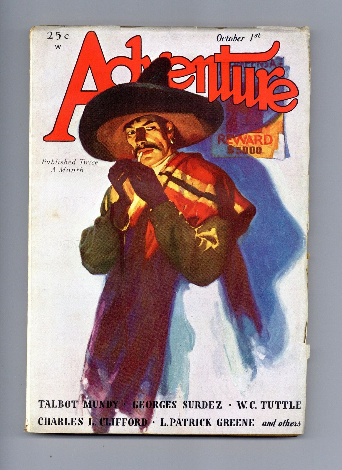Adventure Pulp/Magazine Oct 1 1931 Vol. 80 #2 VG