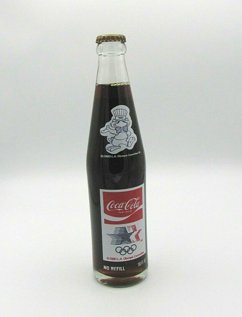 Vintage Coca~Cola Games Of The XXlllrd Olympiad Las Angeles 1984
