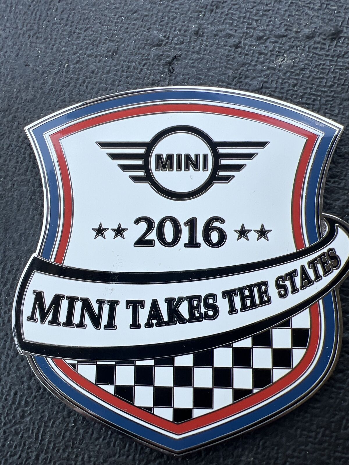 2016 MINI Takes The States OEM Metal Badge Rally The Rockies MTTS Cooper Emblem