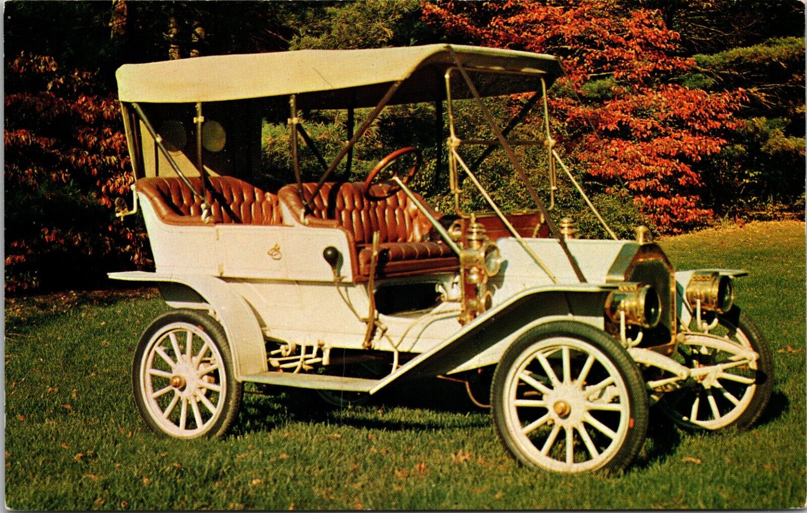 1910 Buick Model 10 Toy Tonneau  Auto Classic Car Postcard