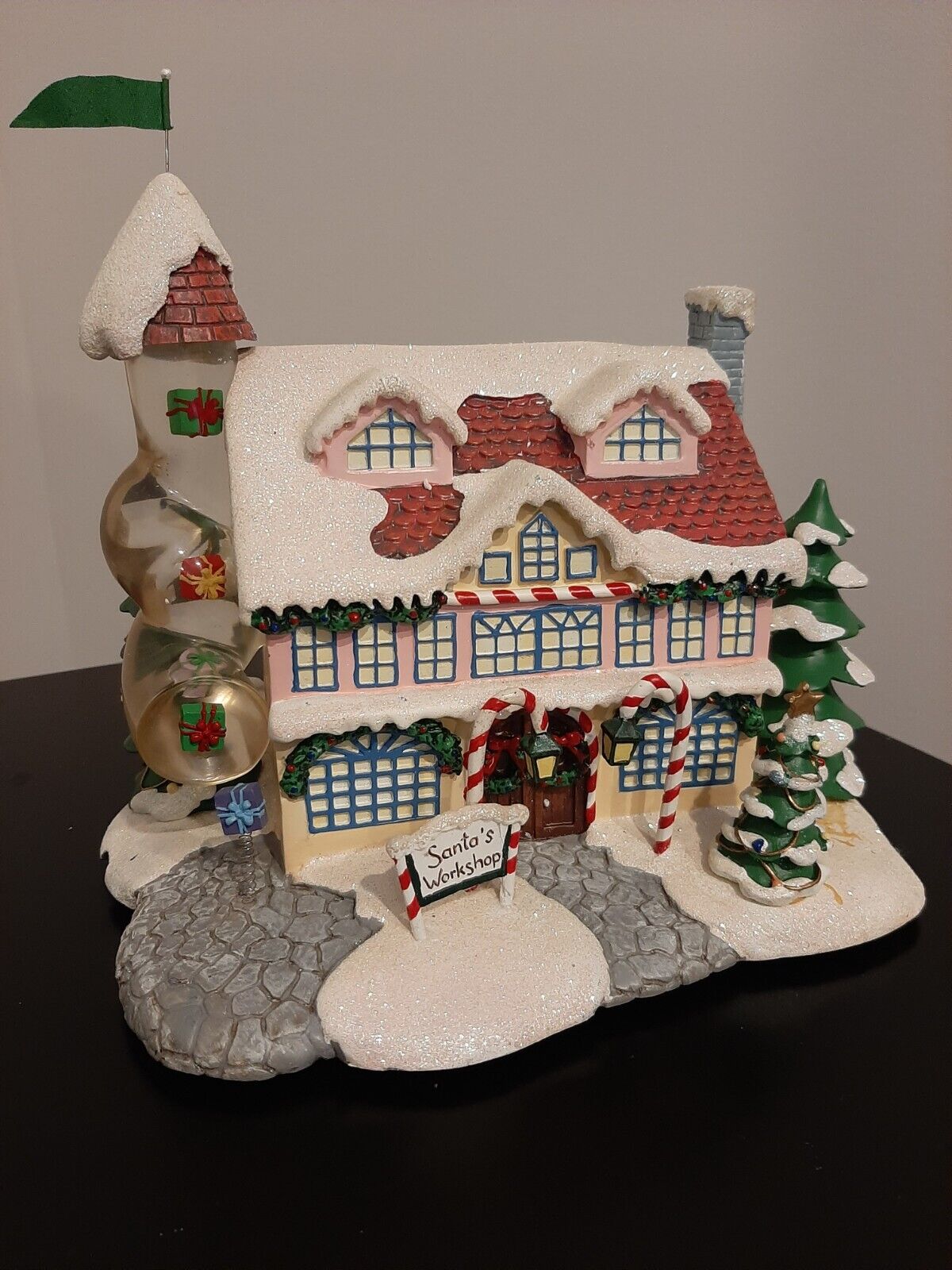 Hawthorne Village Rudolph’s Christmas Town: Santa\'s Toy Workshop