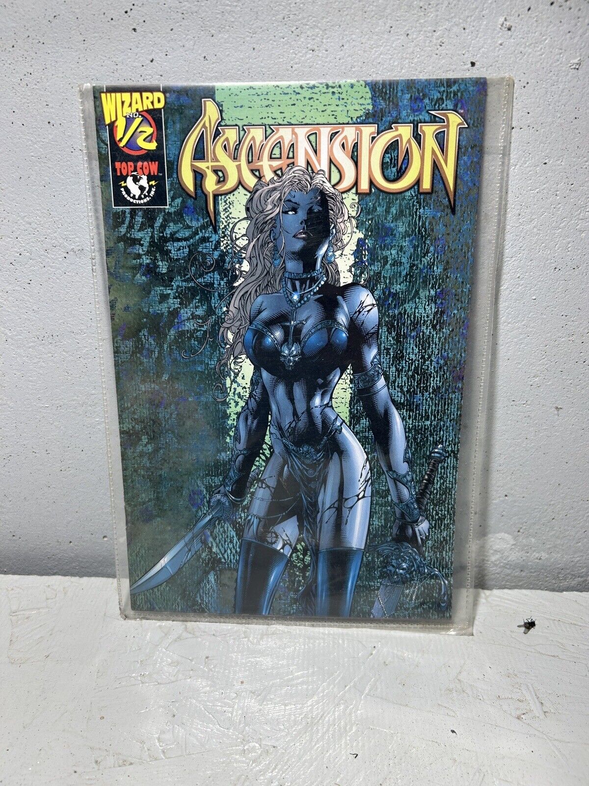 Ascension #1/2 Wizard X with COA. 1997 TOP COW Image Comics. David Finch