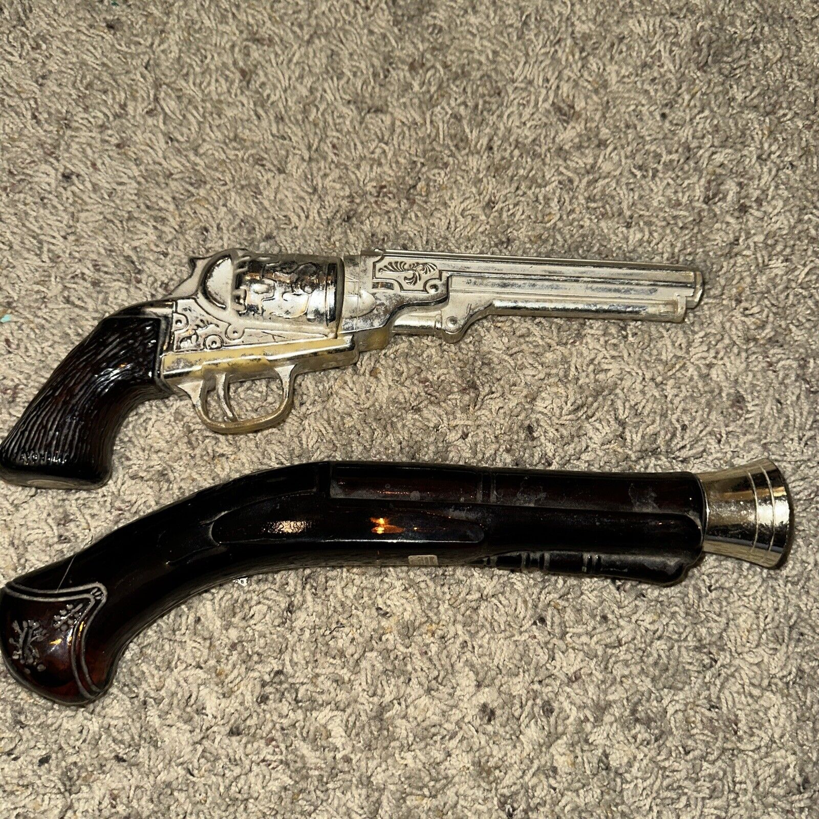 Vintage Avon Aftershave Gun Lot Of 2