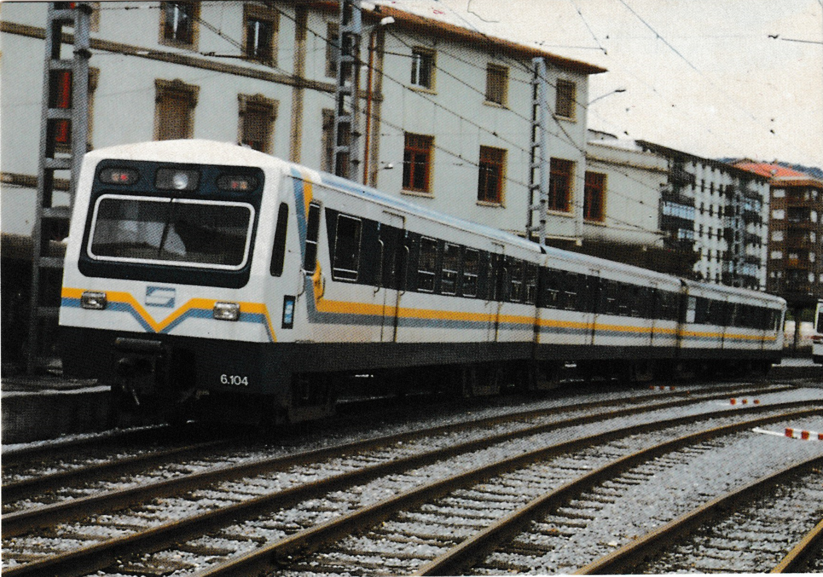 SPAIN        -    Durango and Agosto train in 1990