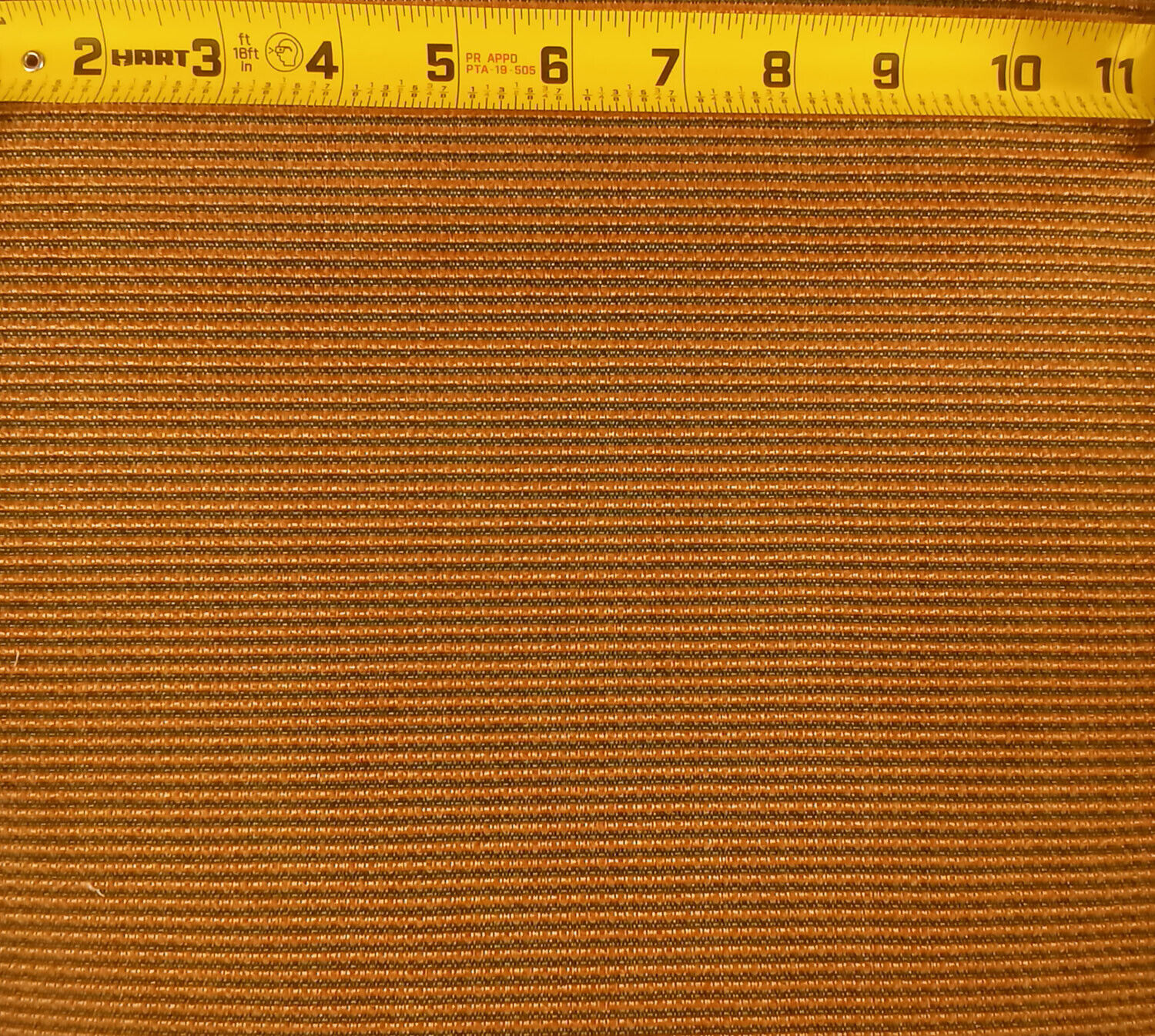Vintage Gold Fabric for Speaker Grill Cloth - Antique Radio Grille Restoration