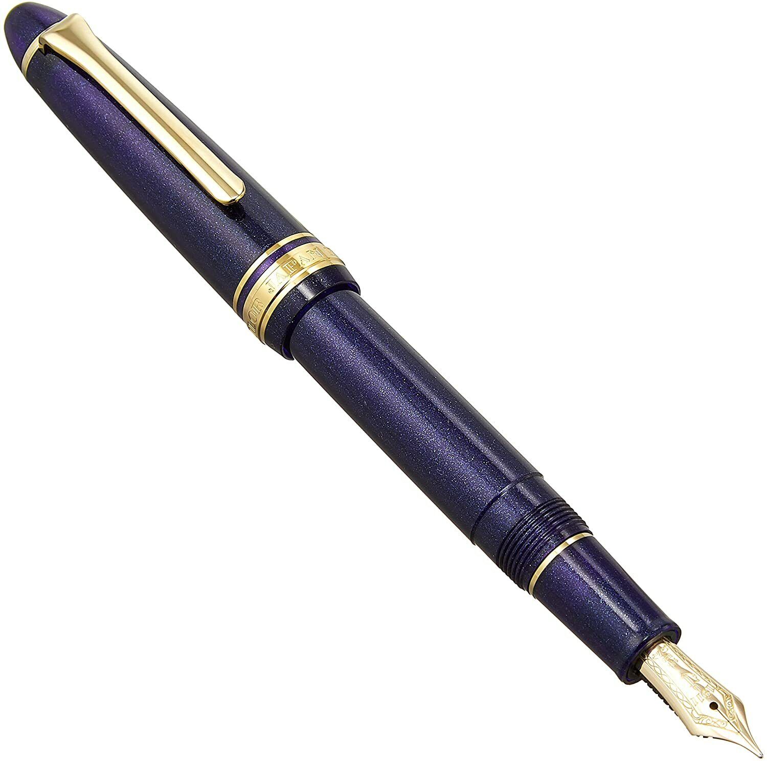 Sailor Profit Light Fountain Pen GT Shining Blue Medium Nib 11-1038-440