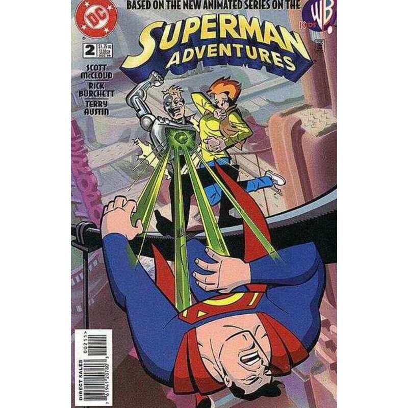 Superman Adventures #2 in Near Mint condition. DC comics [e\