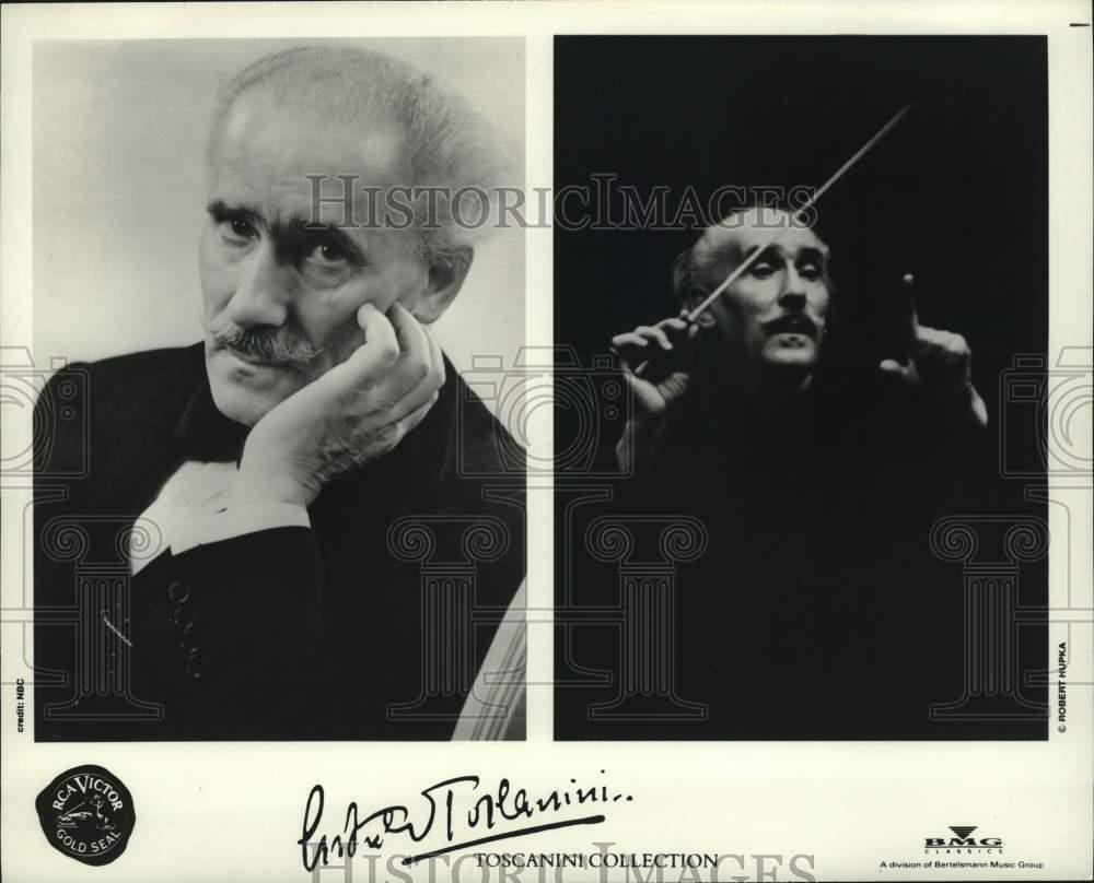 Press Photo Conductor Arturo Toscanini. - hcp92034