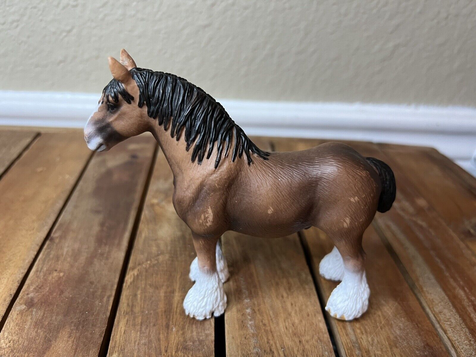 Schleich Clydesdale Horse D-73527 Retired Am Lines 69 - 2009