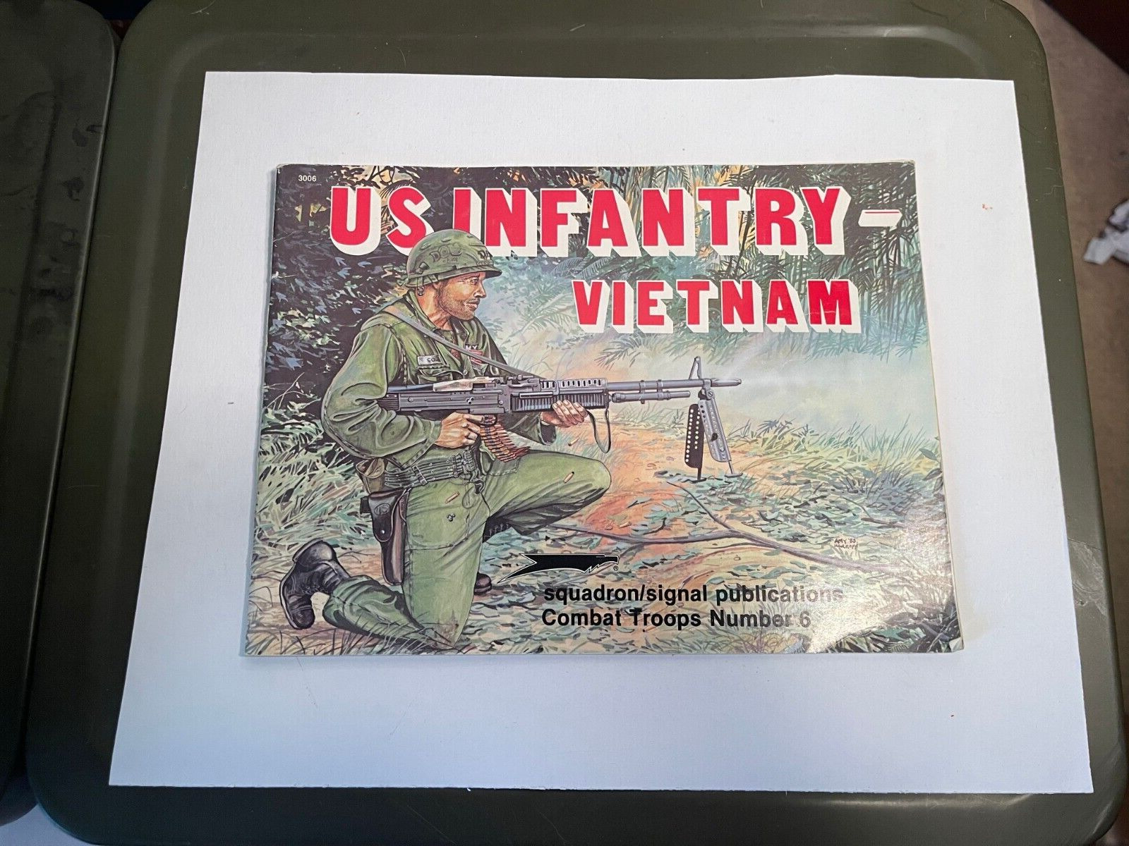 Vietnam US Infantry Squadron/Signal Pulbication Combat Troops Number 9