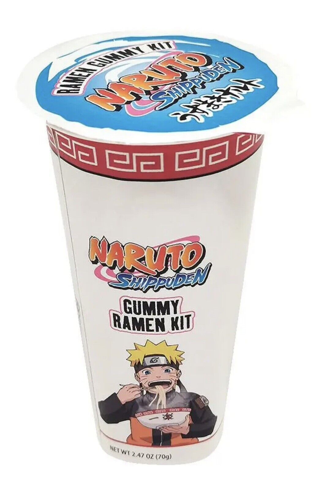Naruto Shippuden Anime Itadakimasu Gummy Ramen Kit Box - New / Sealed Candy