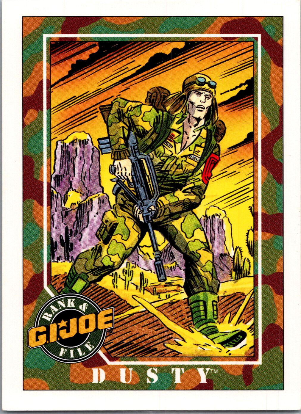 Impel 1991 G.I. Joe #21 Dusty