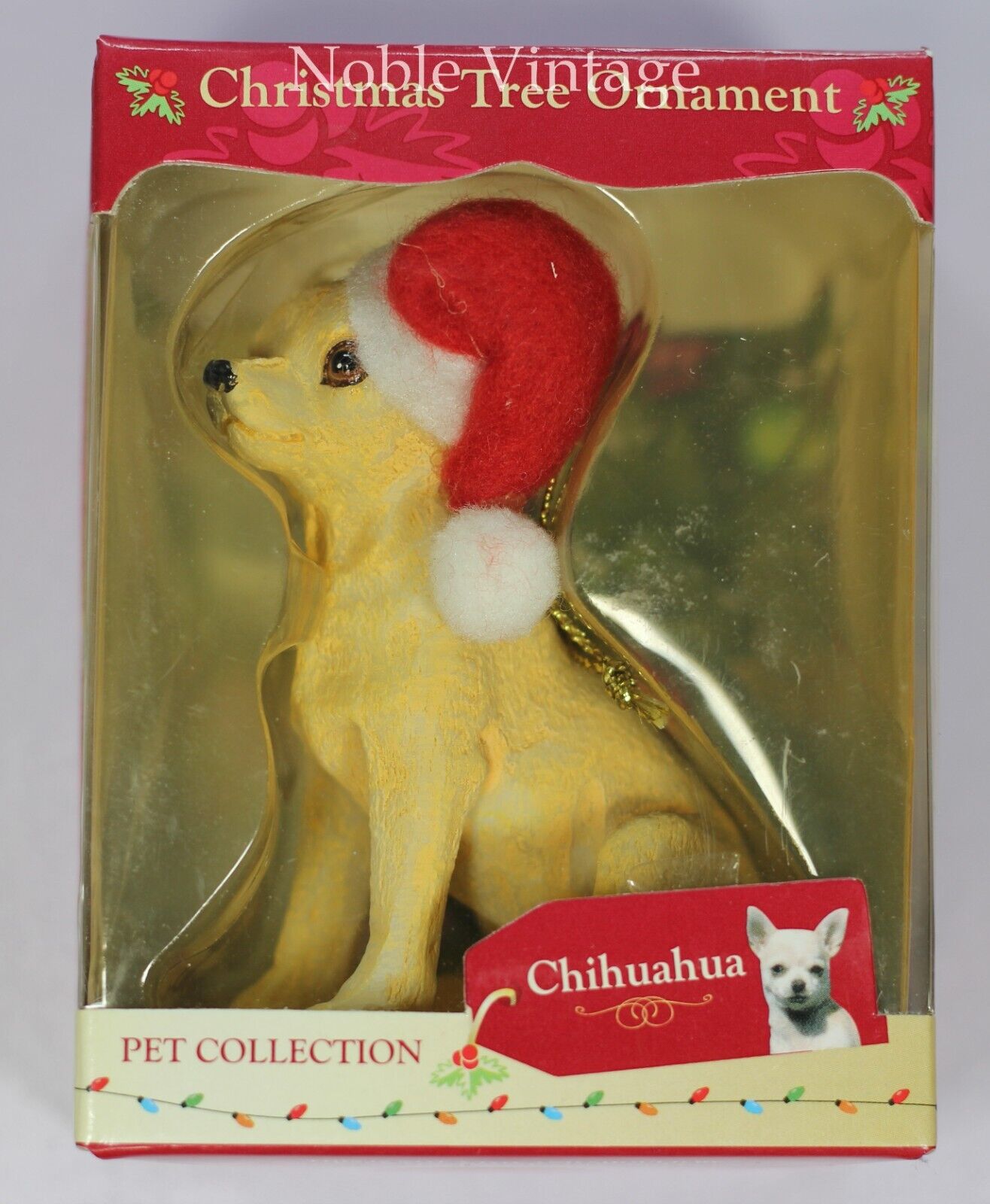 ACA Chihuahua Christmas Tree Ornament - Limited Edition Pet Collection II - 1E2