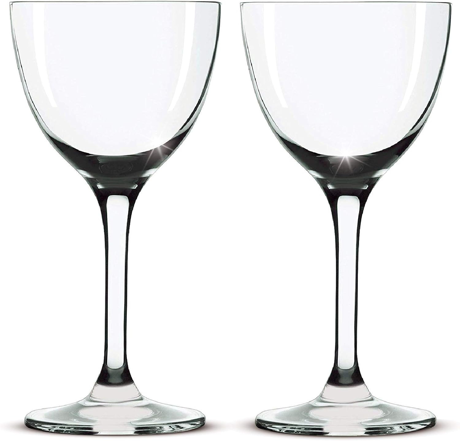 Nick and Nora Coupe Cocktail Glasses - Handblown Set of 2, 5-Ounce 