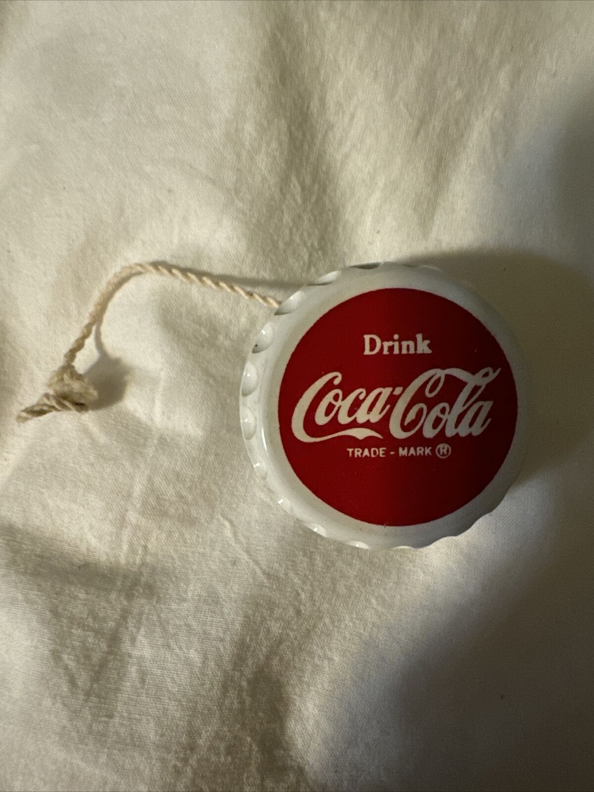 Vintage 1960s Coca-Cola Bottle Cap Yo-Yo