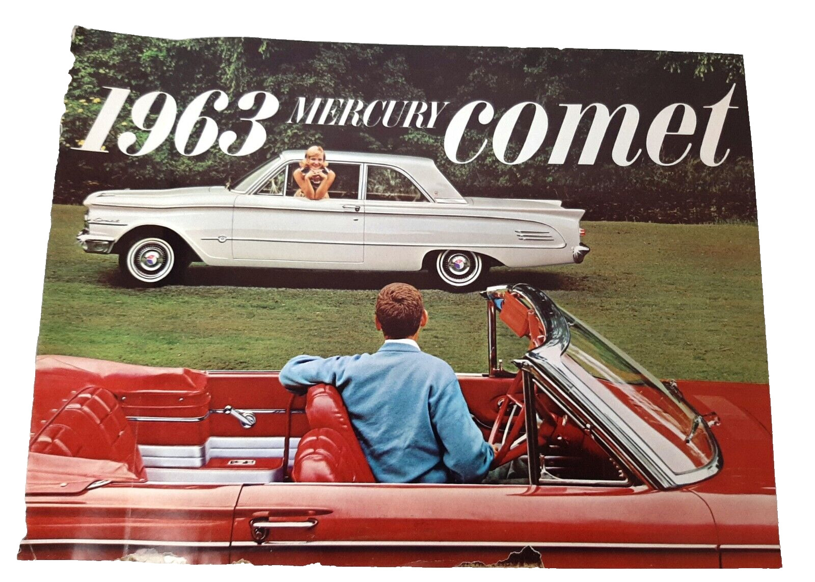 Vintage 1963 Mercury Comet Sales Brochure Catalog Specs Photos