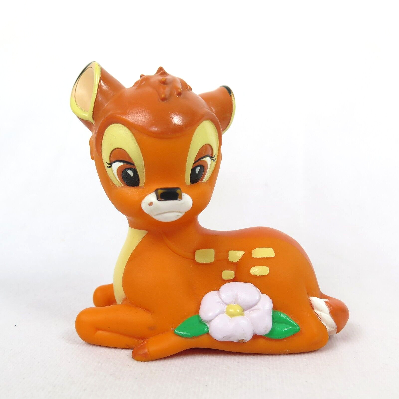 VTG Disney Bambi Squeak Toy Brown 4.5\