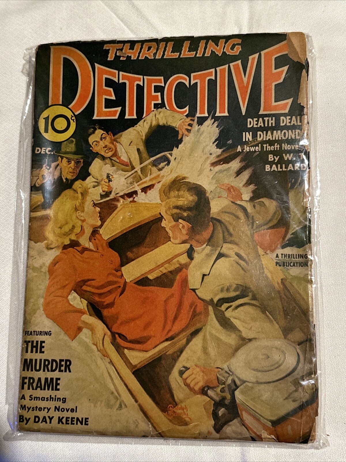 Thrilling Detective 12/1941-Rudolph Belarski GGA-crime & mystery-VG