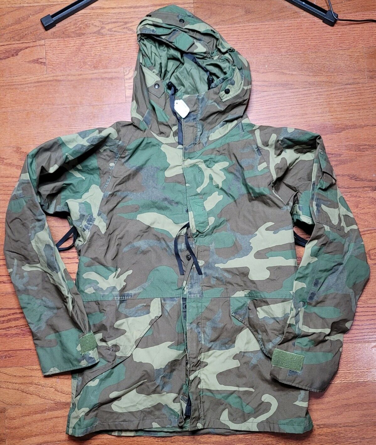 Tennessee Apparel ECWCS Woodland Camouflage Cold Weather Parka Mens Medium Long