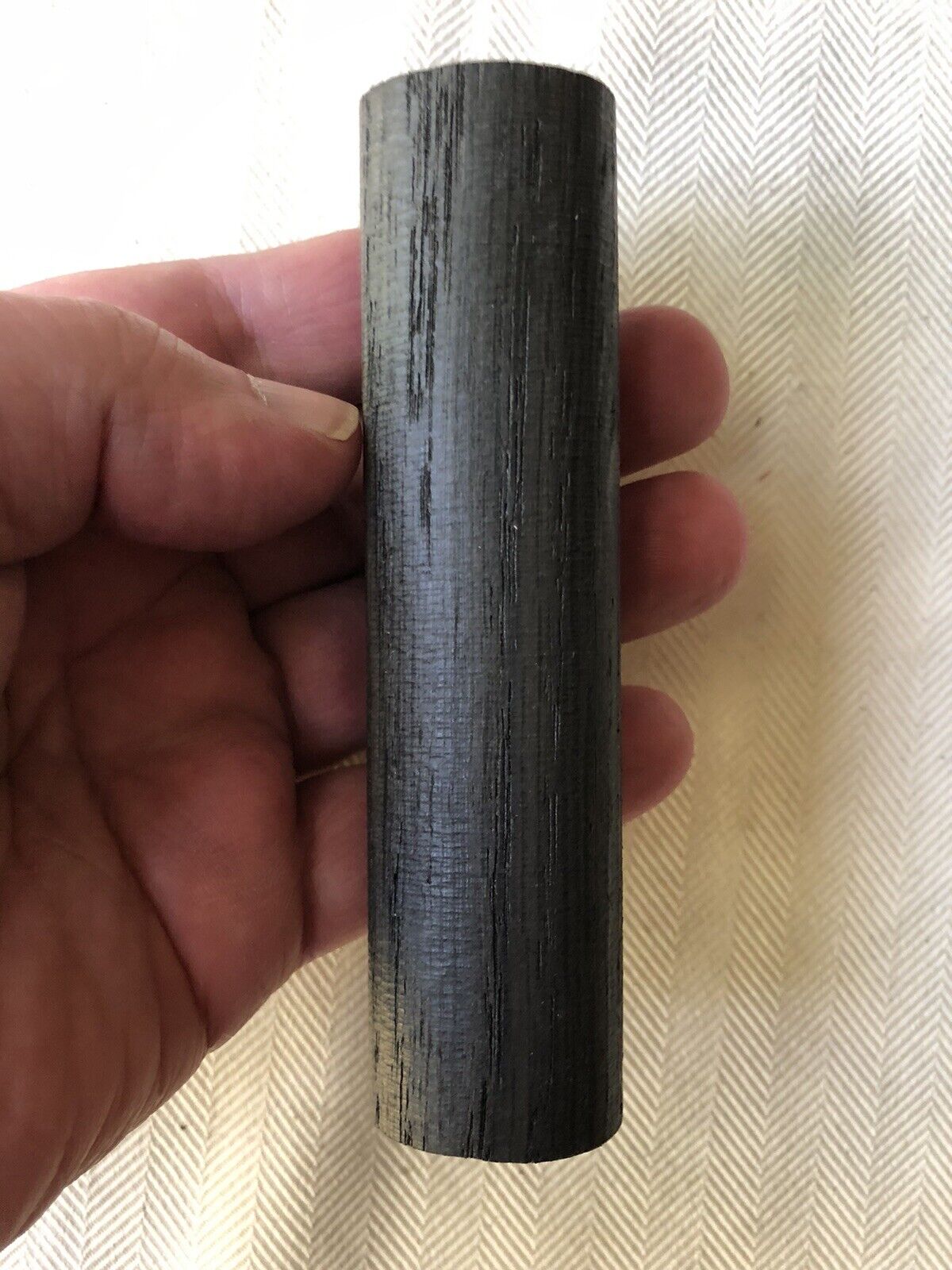 Newly Made 5460 Years Old Bog Oak Yakut Knife Handle