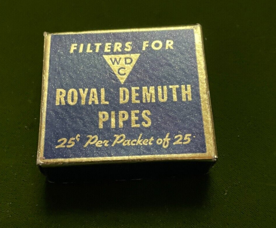 Vintage Unused Royal Demuth Filters new in open box / count of 25