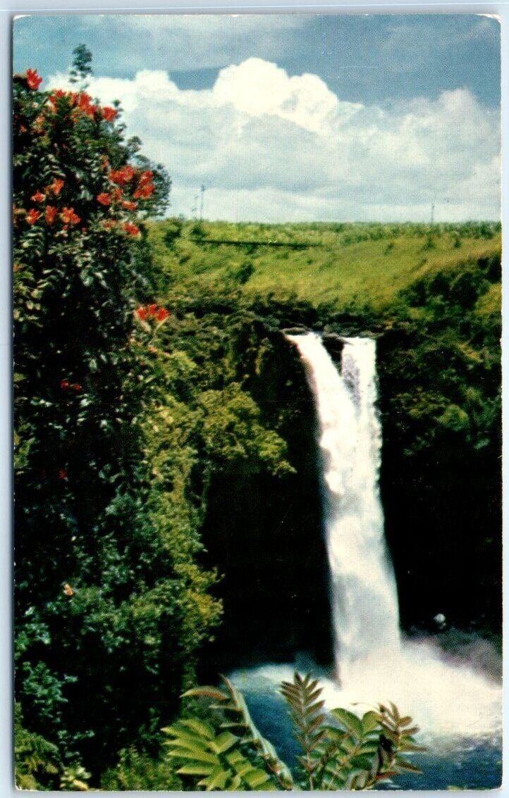 Postcard - Rainbow Falls, Hilo, Hawaii Island