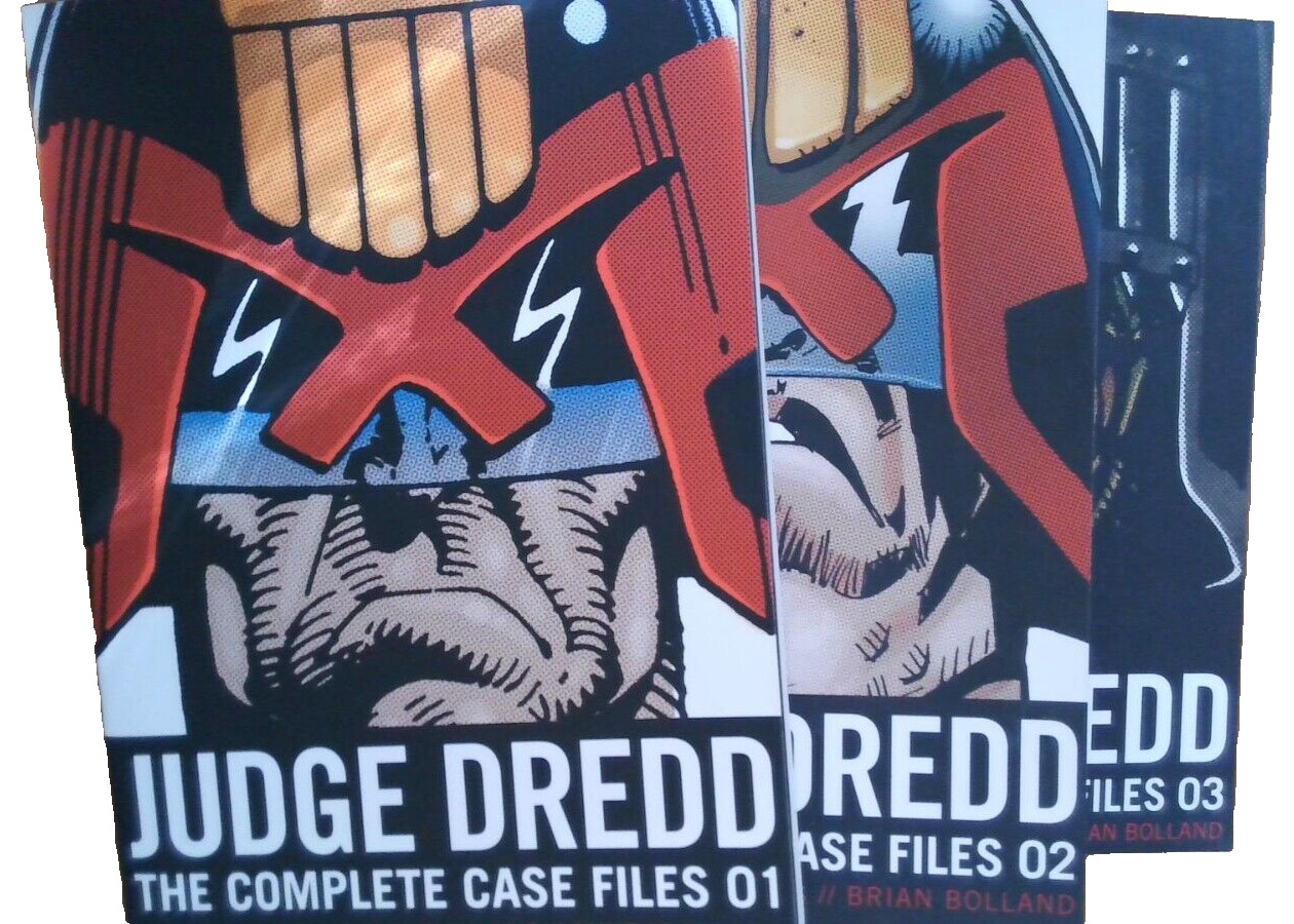 Judge Dredd The Complete Case Files Vol 1 - 8 TPBs  2000 AD - 8 Great Books