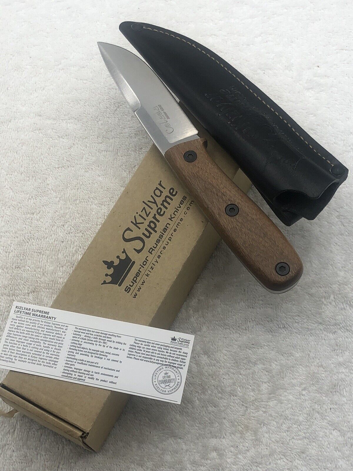 Kizlyar Supreme Colada Outdoor Fixed Blade KK0115 In Box Made In Russia