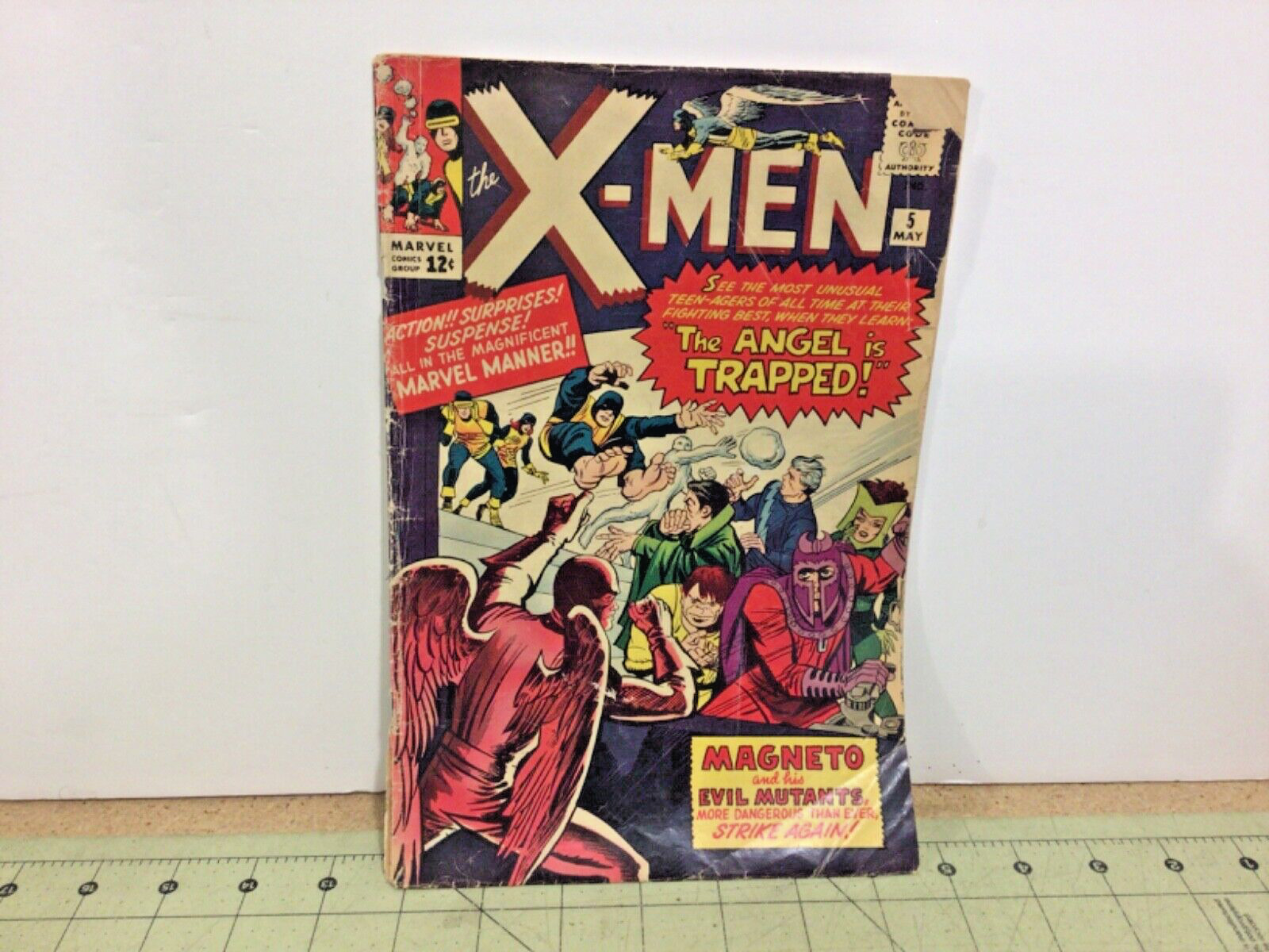 Vintage Marvel Comics X-Men Comic #5 as-is