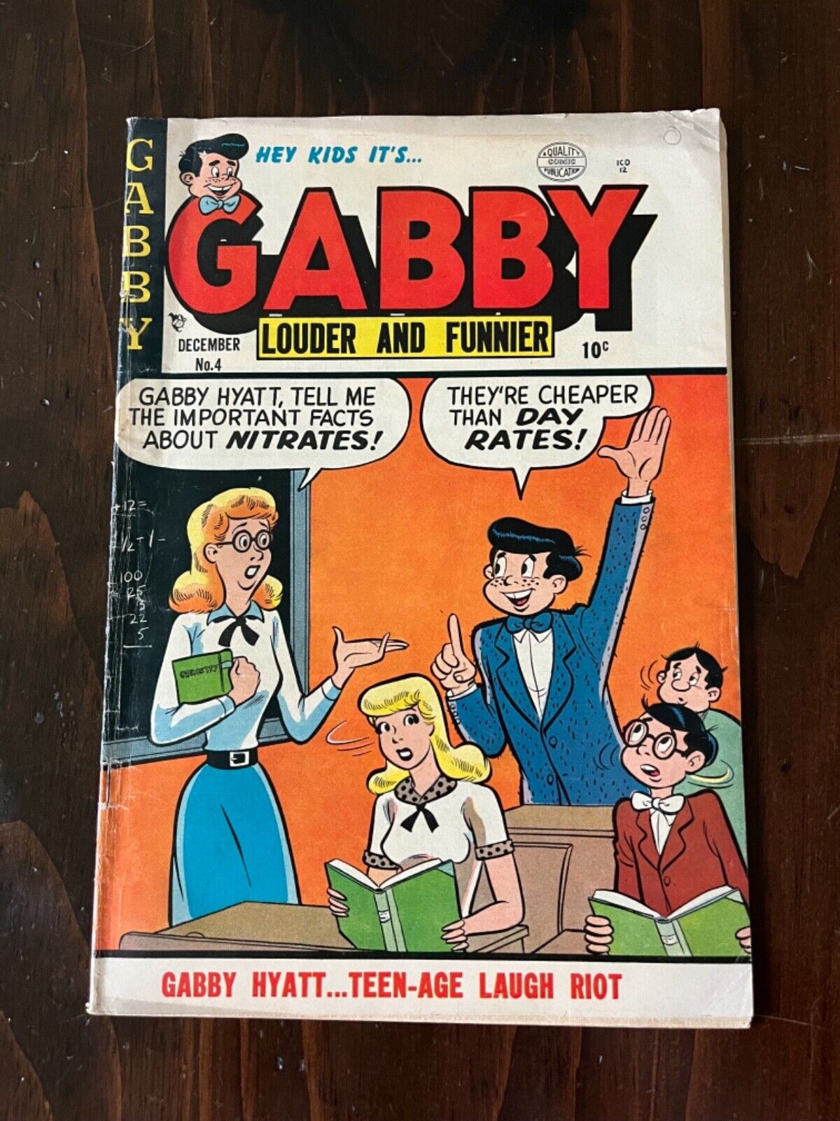 Gabby #4 VG 4.0 1953