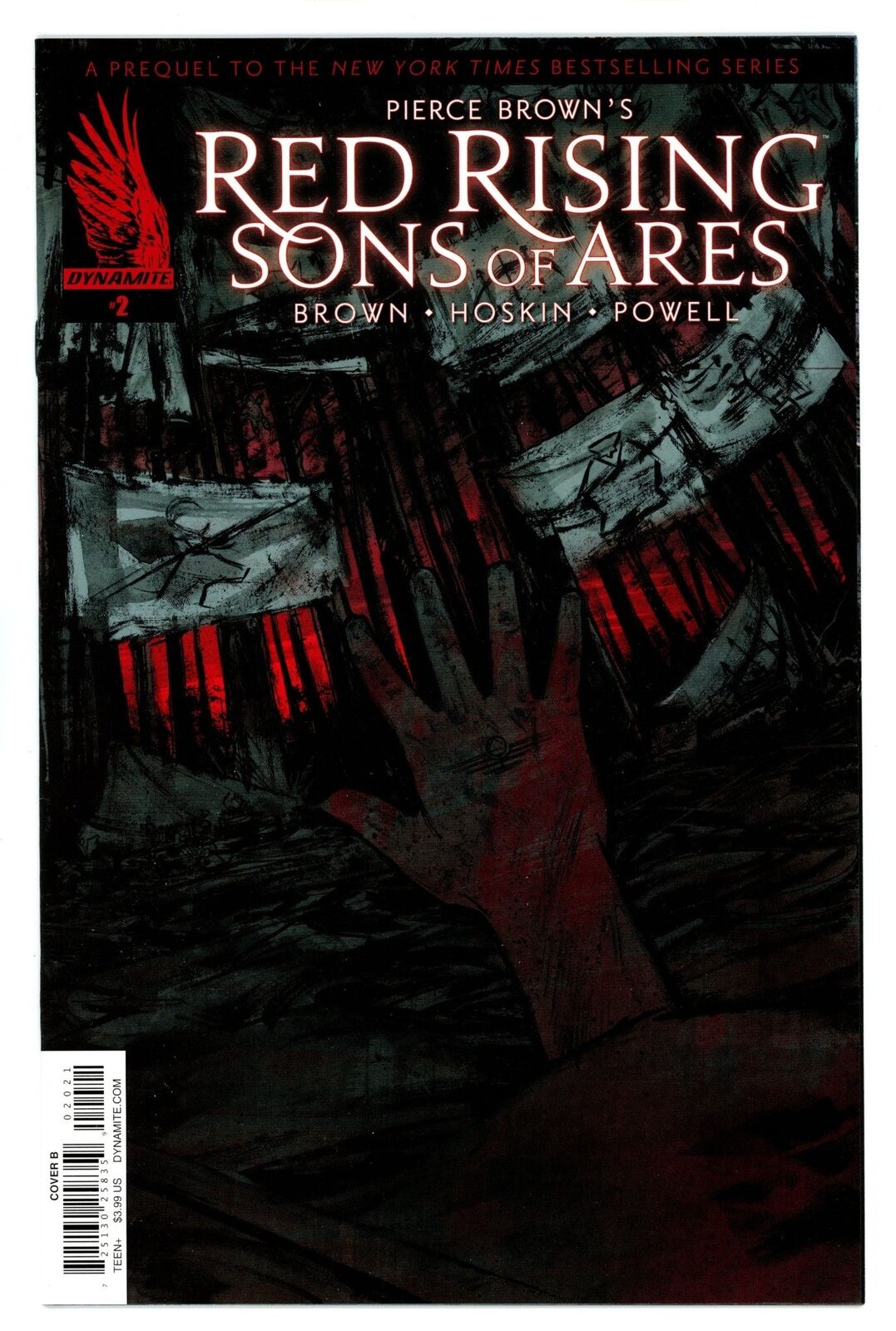 Pierce Brown\'s Red Rising: Sons of Ares 2 VF/NM (9.0) Dynamite Entertainment