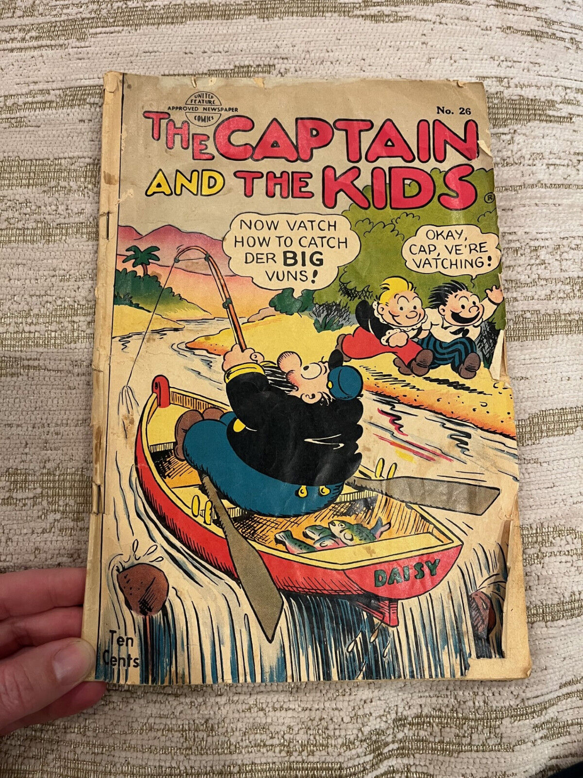Four Color United Feature Comics  ~1952 The Captain And The Kids comic book #26