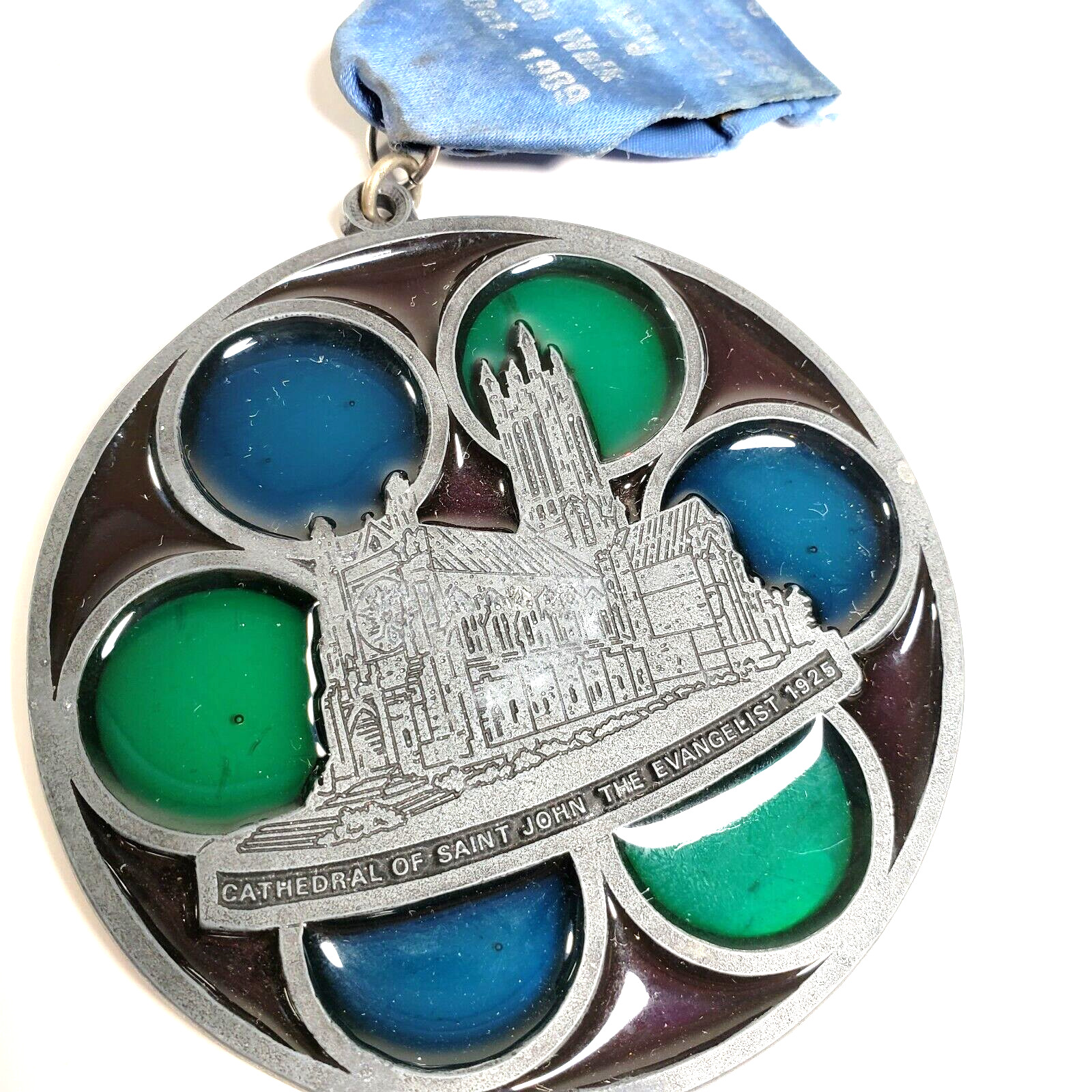 Cathedral of Saint John the Evangelist Summer Walk Pendant Collectible Medallion