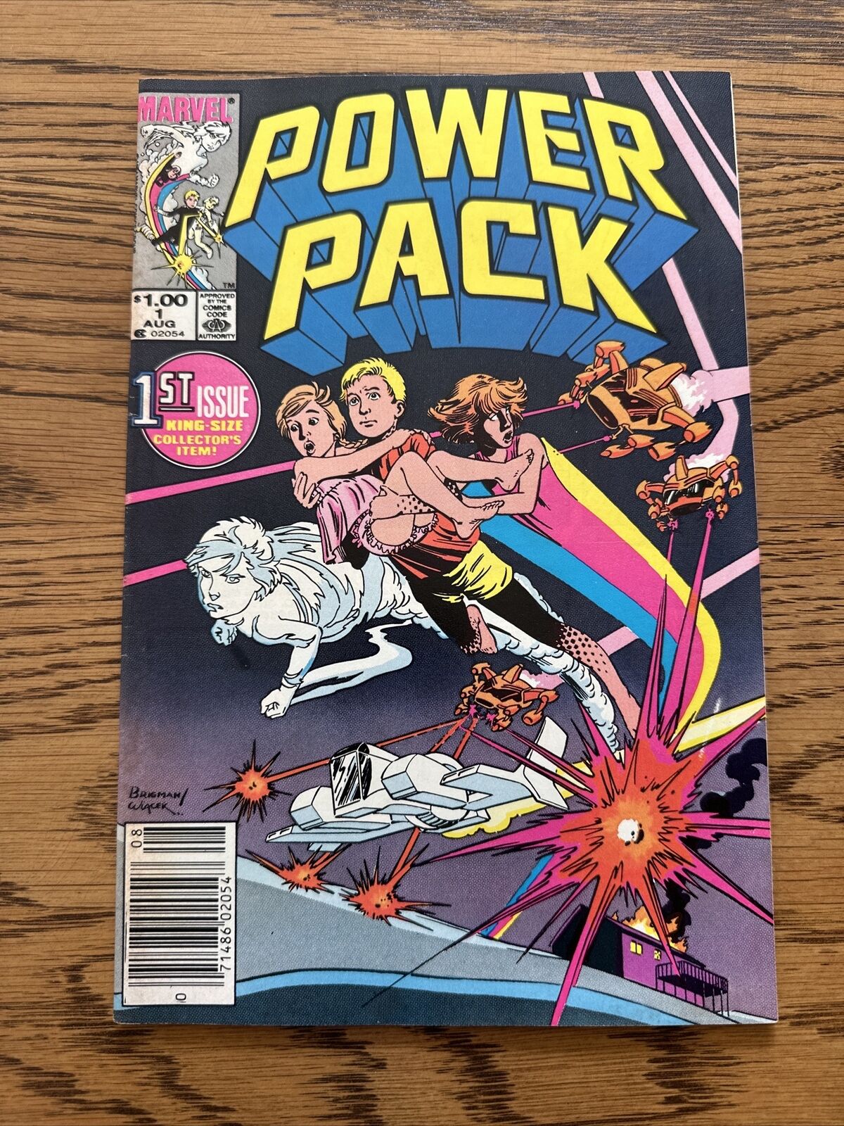 Power Pack #1 (Marvel 1984) Origin and 1st Appearance of Power Pack