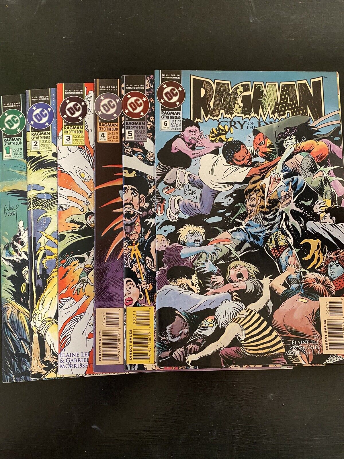 Ragman Cry of the Dead 1993 DC Comics Complete Set 1-6