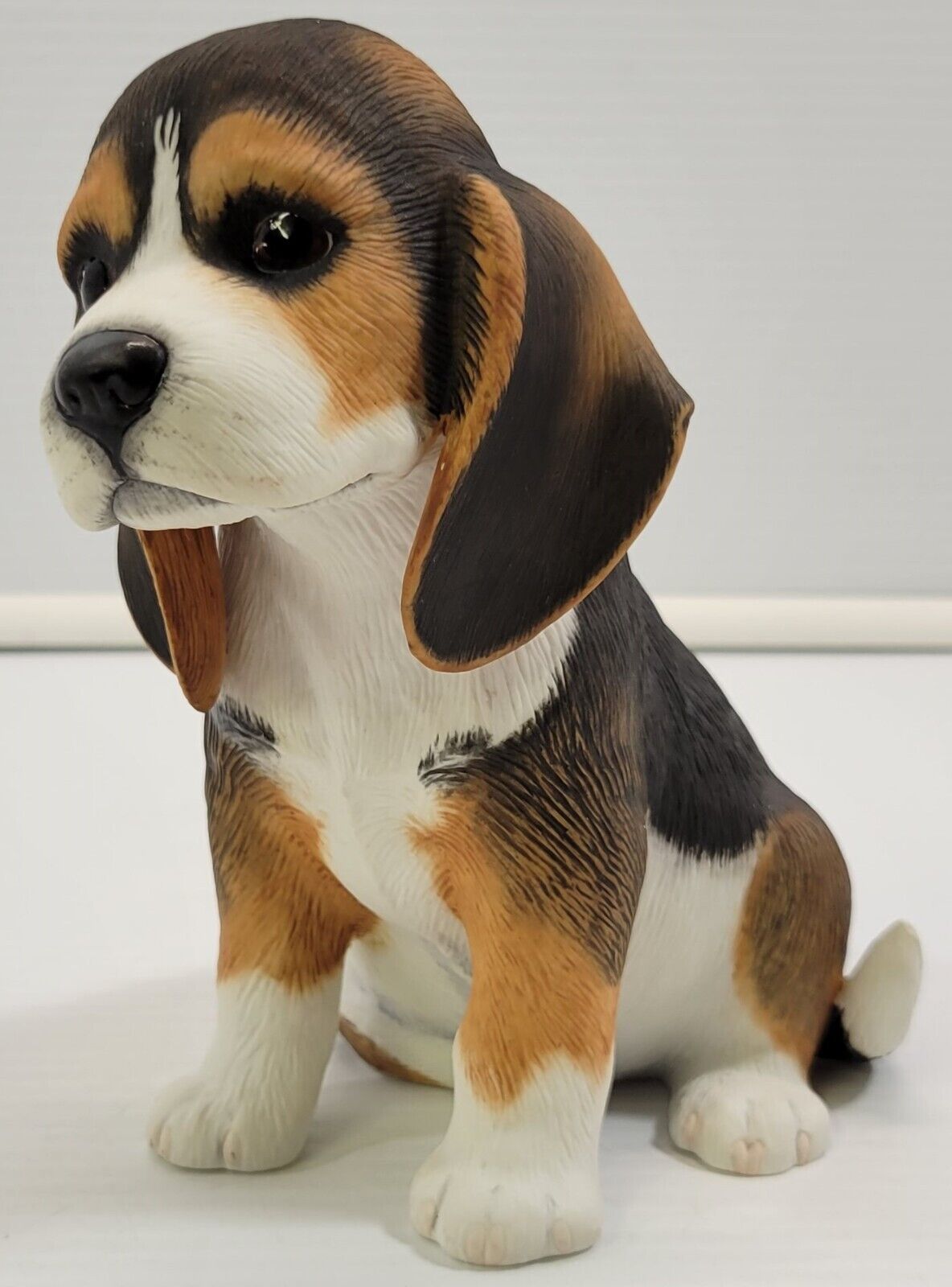 *R) Vintage 1990 Lenox Fine Porcelain Beagle Puppy Dog Figurine