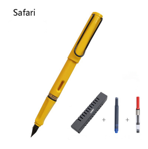LAMY Safari Special Edition Series Bright Yellow-Black Clip EF nib Fountain Pen