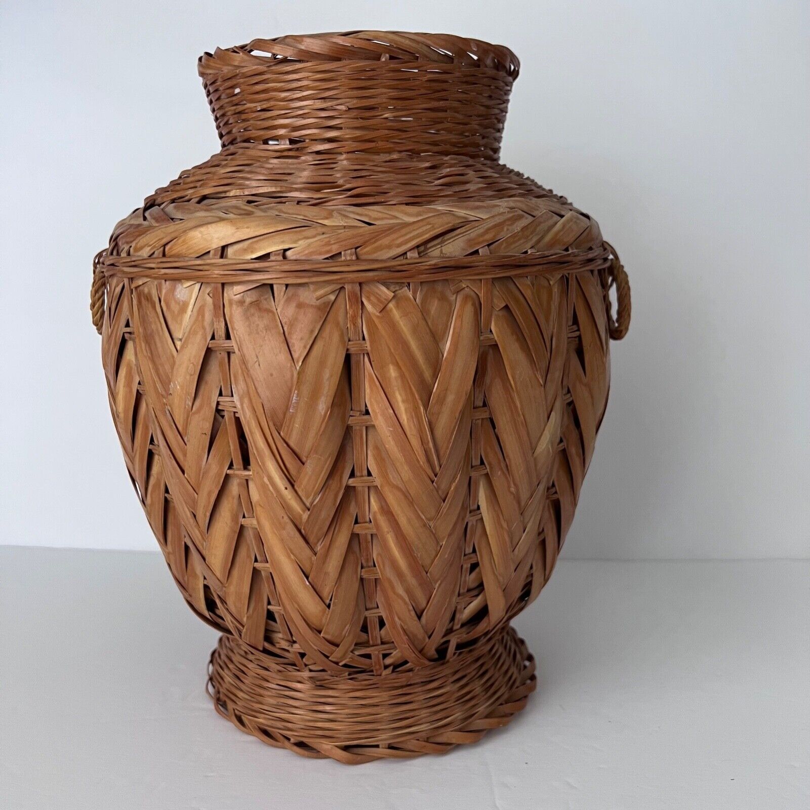 Vintage Urn Vase Basket 11