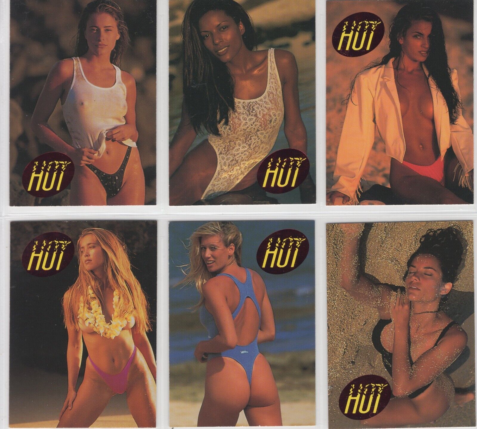 1993 Portfolio\'s Endless Summer Swimsuit HOT 6-Card Chase Set