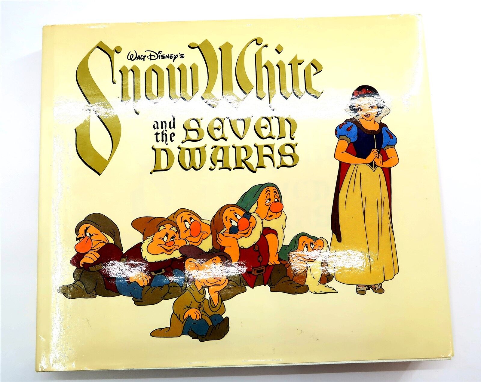 1979 Walt Disney\'s SNOW WHITE AND THE SEVEN DWARFS Hardback Book with Dustjacket
