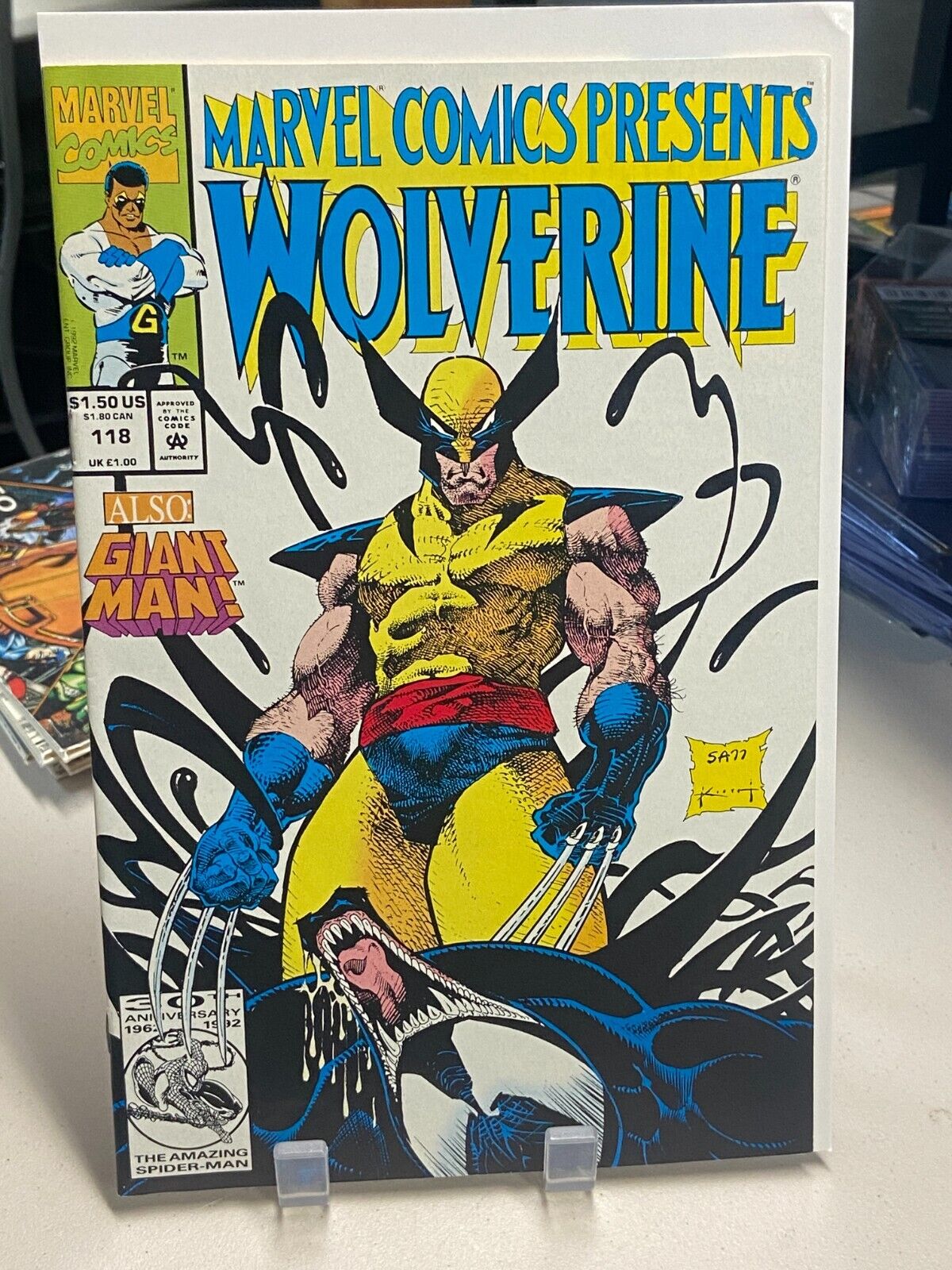 Marvel Comics Presents 118 Preview Doom 2099 2nd Wolverine Venom story 1992