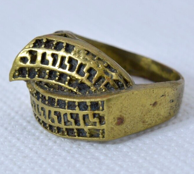 Very Rare Ancient Bronze RING Antique Viking Artifact Ring Amazing Very Stunning