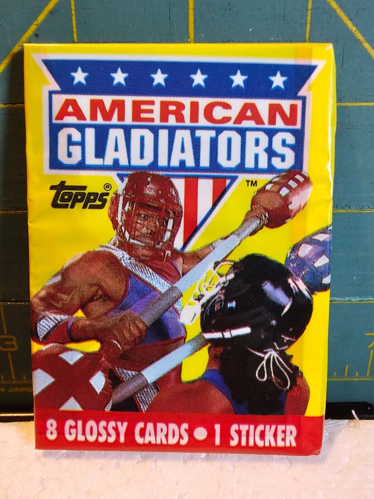 1991 Topps American Gladiators Trading Card Pack NEW