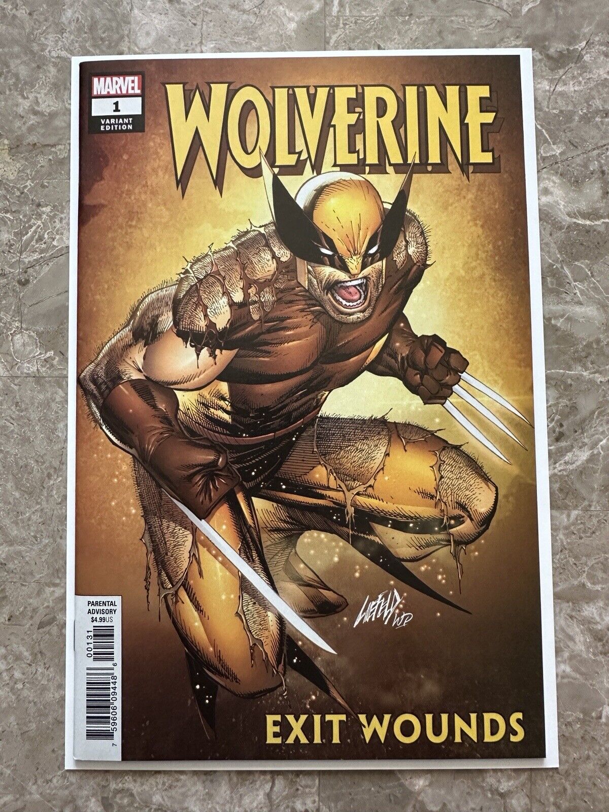 Wolverine Exit Wounds 1:50 NM 9.4-9.8 (2019 Marvel) - Rob Liefeld