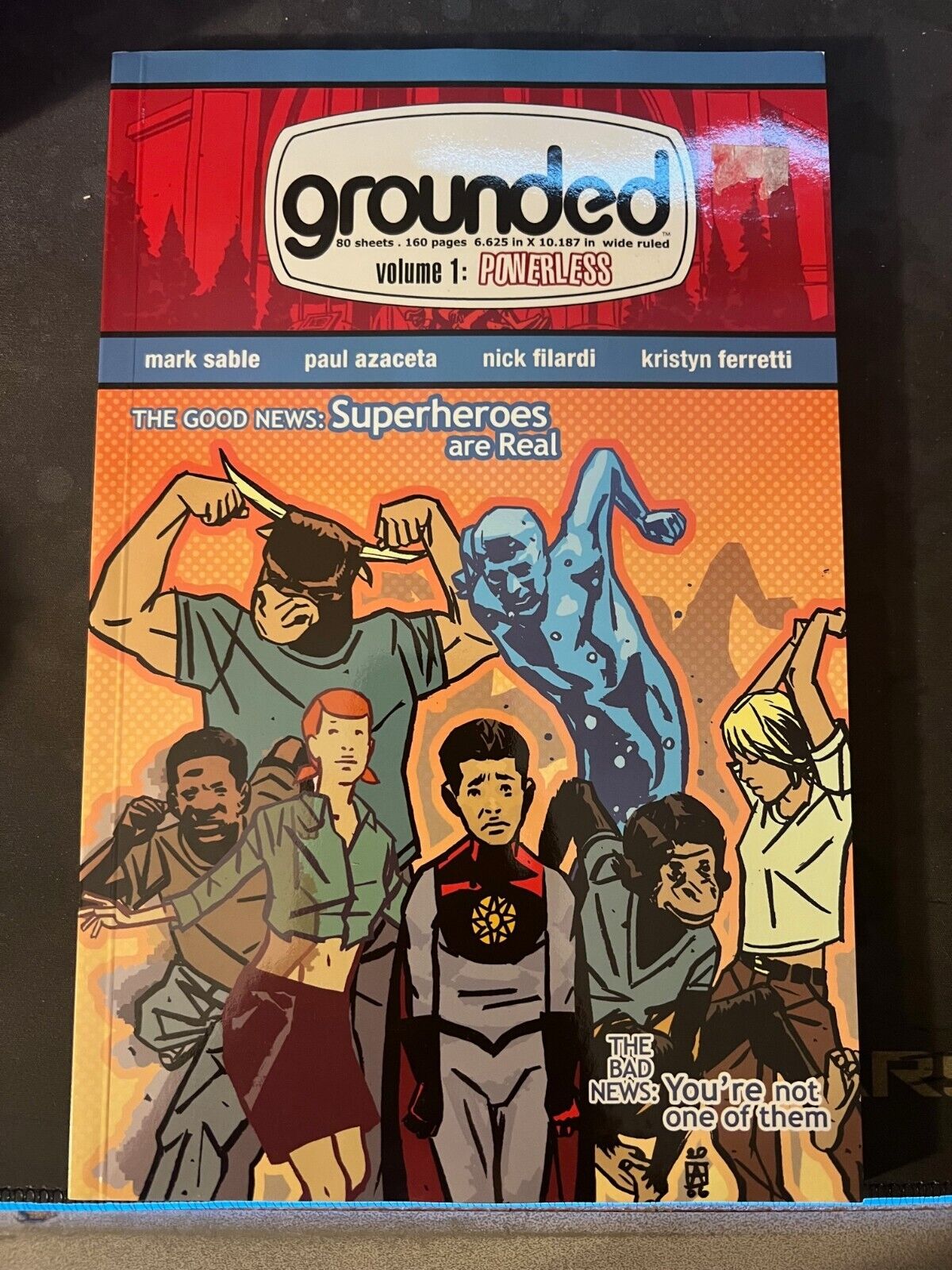 Grounded Volume 1: Powerless by Mark Sable & Paul Azaceta Paperback Book Used