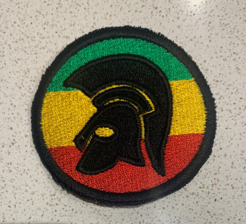 Trojan Jamacian Patch. Sew On Badge. Ska, Reggae Related.