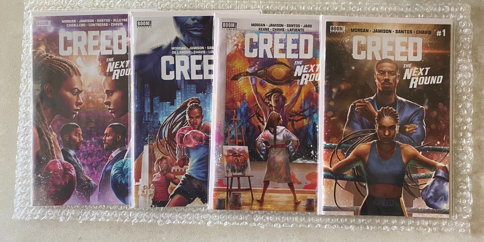 Creed The Next Round #1-4 CVR A Covers - Boom Studios (2023)