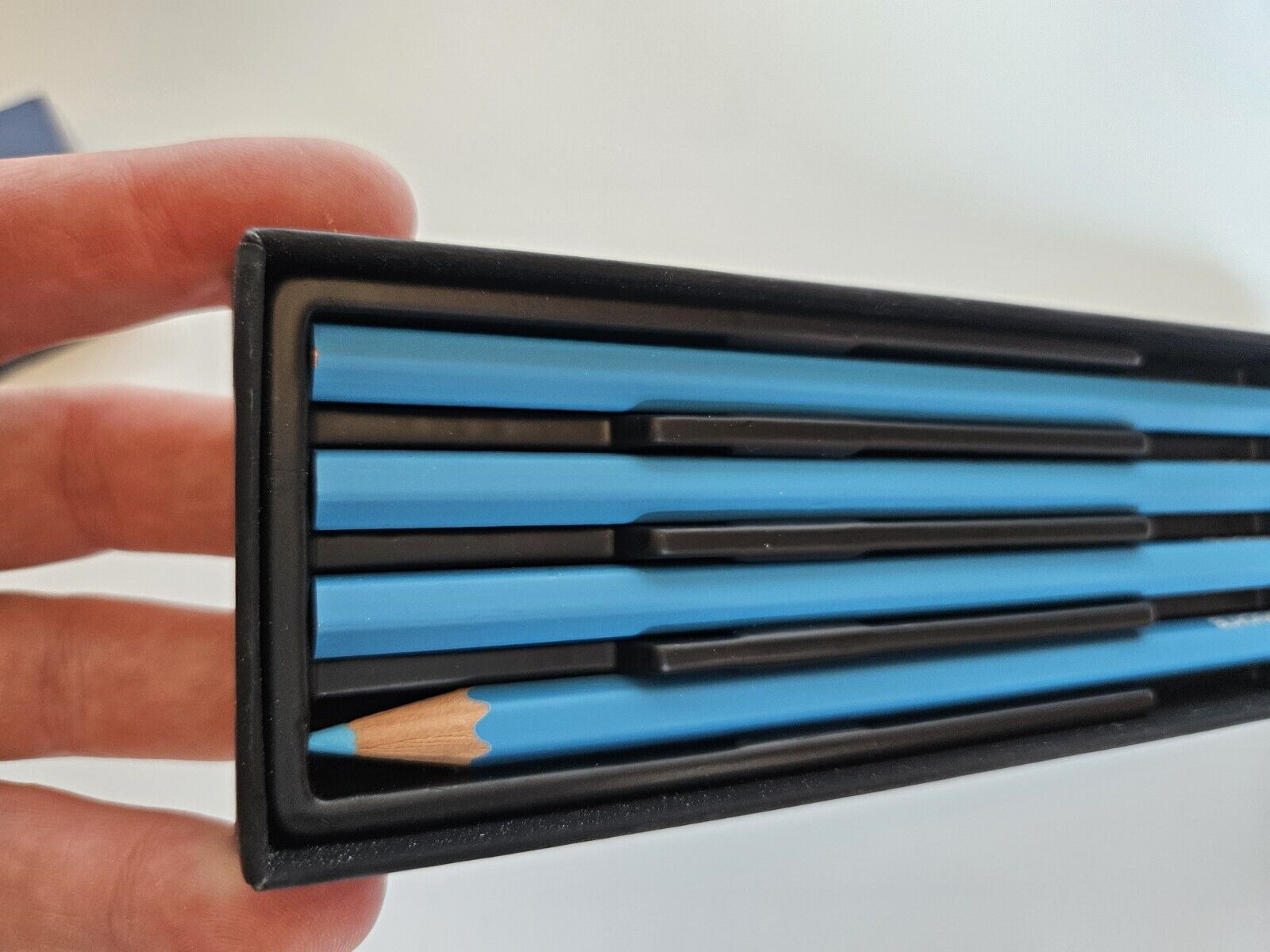Blackwing Blue Pencils Set Of 4-BARELY used