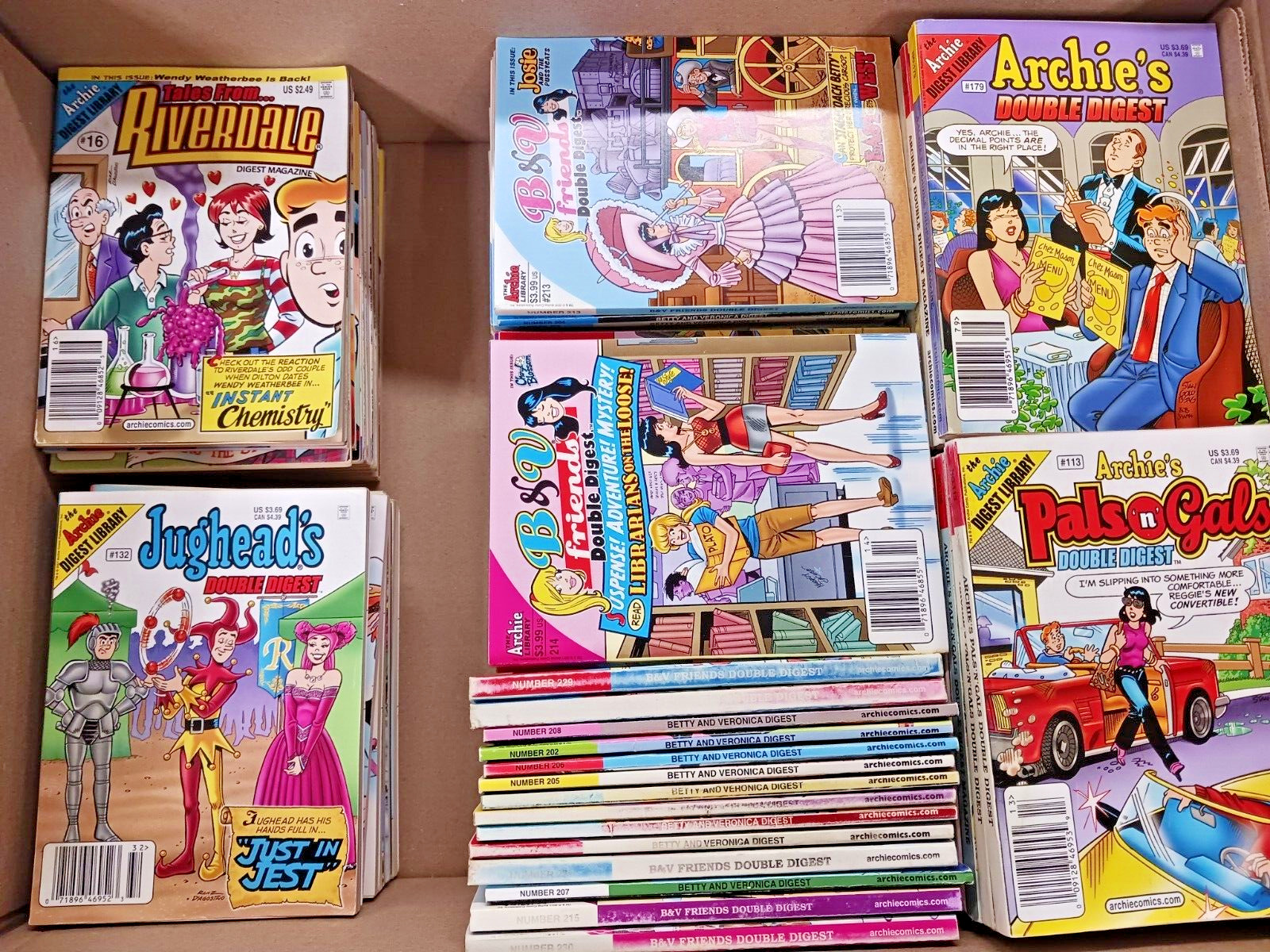 Archie Digest Library Lot of 94 Comics