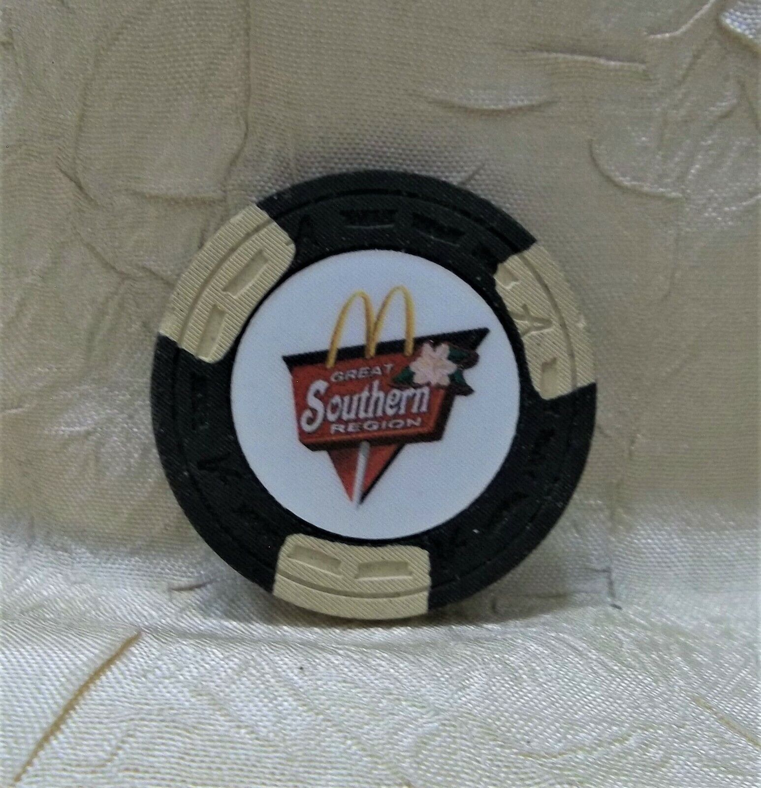McDonald\'s Great Southern Region Poker Chip New Orleans Great Service Right Now